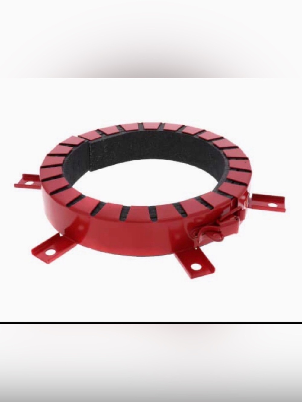 HoldRite HydroFlame 6 Inch Firestop Pipe Collar, PVC, CPVC, FRPP, ABS, PVC/ABS
